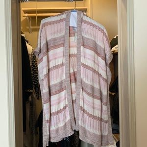 CHICO'S Wrap in Desert Coral colors